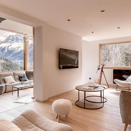 Chalet Kieppi - View Off Mont-blanc Range
